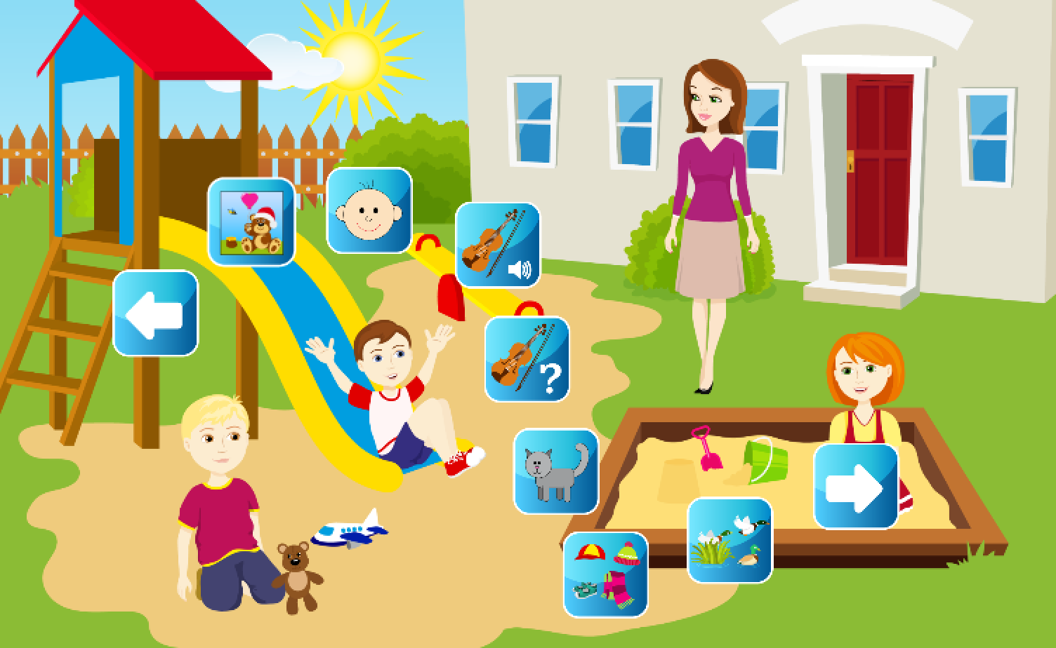 Android application I love preschool (lite) screenshort