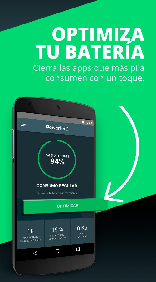 Android application PowerPRO - Battery Saver screenshort