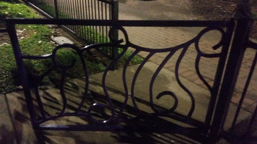 Bent Metal Swirl Gate