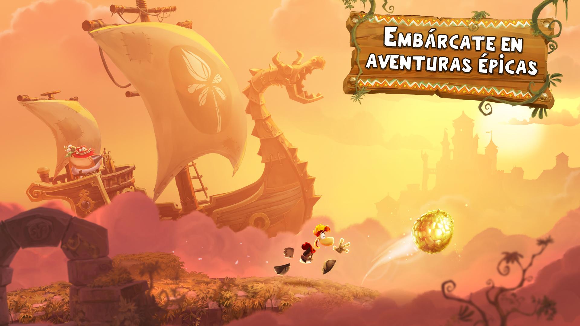 Android application Rayman Adventures screenshort