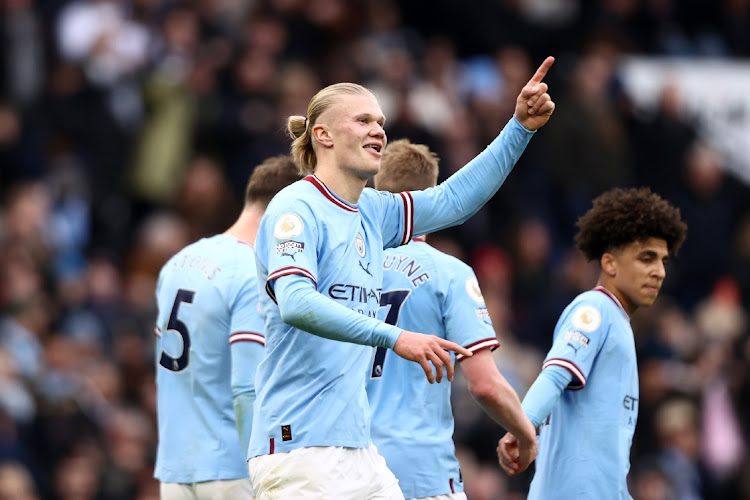 Erling Haaland of Manchester City. Picture: NAOMI BAKER/GETTY IMAGES