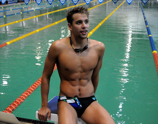 Swimming sensation Chad Le Clos. Picture credits: The Herald