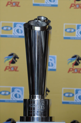 Trophy during the 2014 MTN8 semi final draw at Premier Soccer League offices in Parktown, Johannesburg. File photo