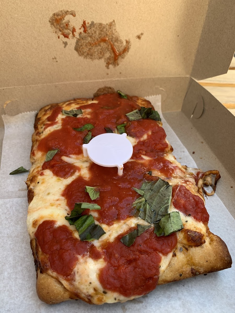 Gluten-Free Pizza at Vito's Slices and Ices