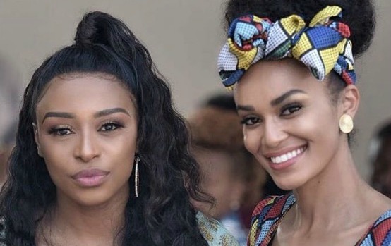 DJ Zinhle and Pearl Thusi are bestie goals together.
