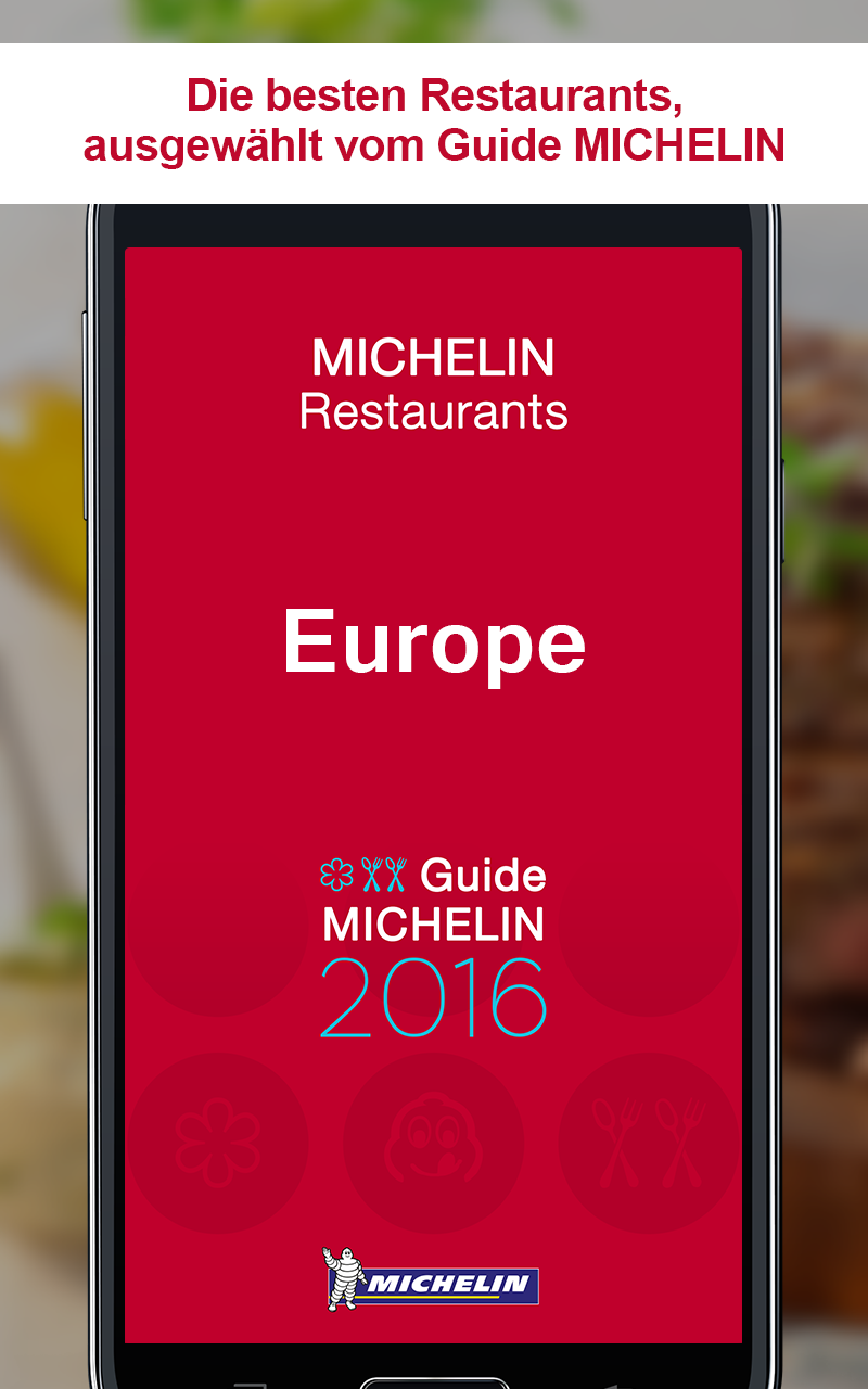 Android application MICHELIN Restaurants Europe screenshort