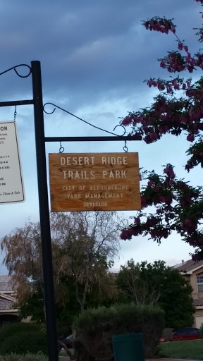 Desert Ridge trails park