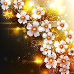 Glowing Flower Live Wallpapers Apk