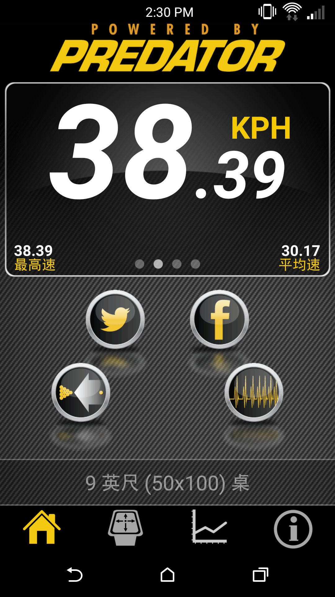 Android application Break Speed screenshort
