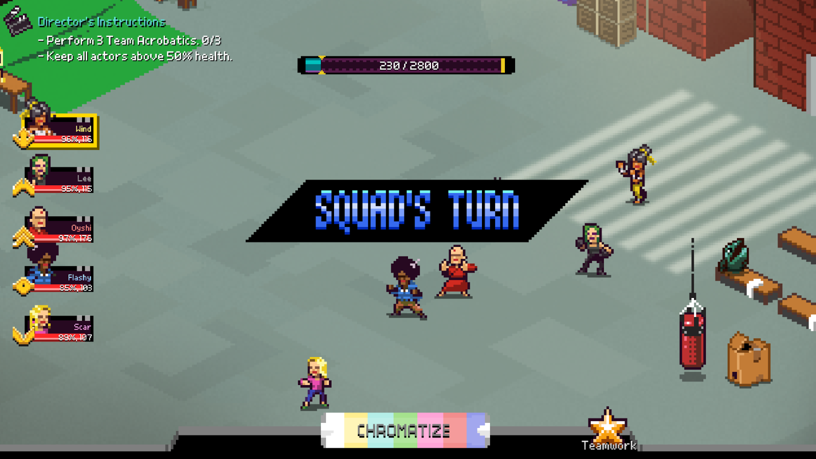    Chroma Squad- screenshot  