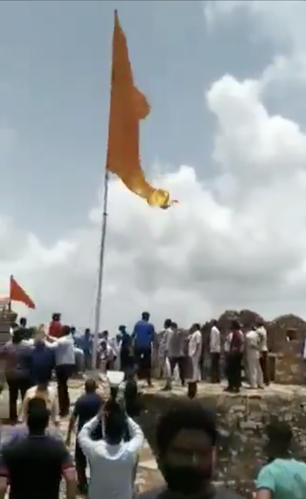 Meena Adivasis say hoisting of saffron flag at Jaipur fort is an attempt at Hinduisation