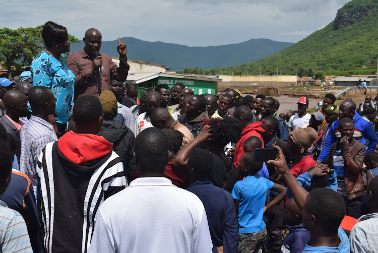 Homa Bay Governor Gladys Wanga and MP John Mbadi in Sindo, Suba South constituency, on May 1, 2024