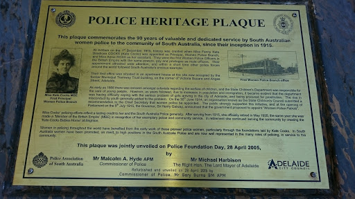 Police Heritage Plaque