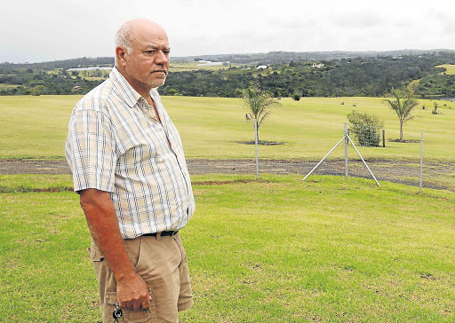 SAFE SITE: Brakfontein farmer Wayne Hayward has planted 3500 indigenous trees and hundreds of plants in preparation for turning the 50ha of rolling, grassy hills surrounding his farmhouse into a private cemetery. He has yet to get the green light from Buffalo City Metro.