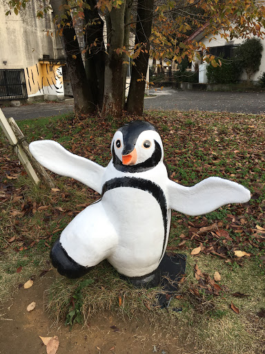 富山市ファミリーパークのペンギン