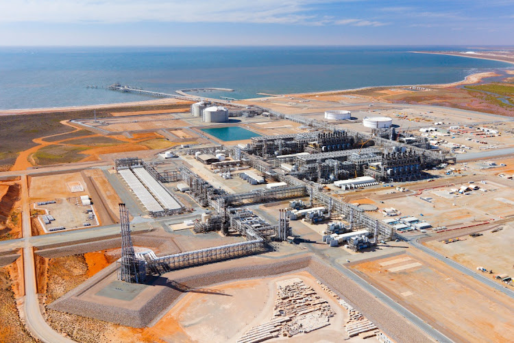 A general view of Chevron's Wheatstone LNG facility in Pilbara coast, Western Australia. File photo: CHEVRON/HaNDOUT via REUTERS