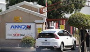 An entrance to the ANN7 television and The New Age newspaper offices in Midrand, Johannesburg.