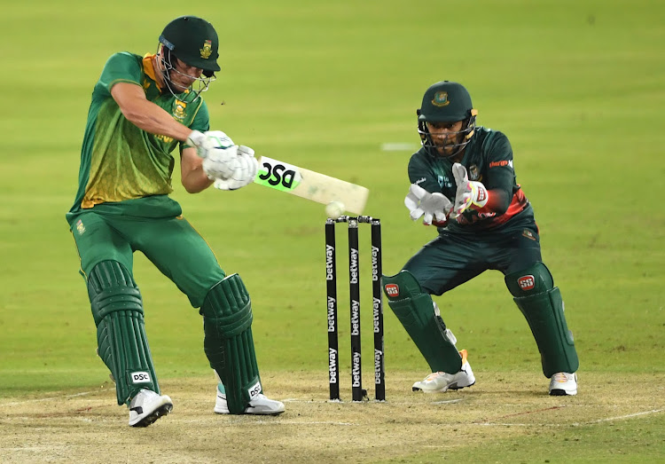 David Miller during the first ODI match between SA and Bangladesh at SuperSport Park in March.