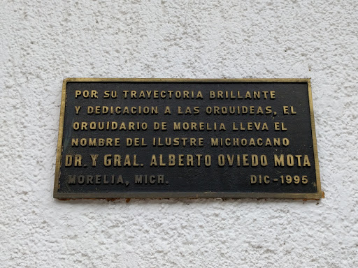 Placa En Honor Al Gral Alberto Oviedo Mota