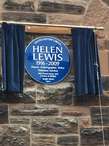 ULSTER HISTORY CIRCLE HELEN LEWIS 1916-2009  Dancer, Choreographer, Writer Holocaust Survivor who found peace and a home in Belfast taught dance here  Submitted by @robbeorn