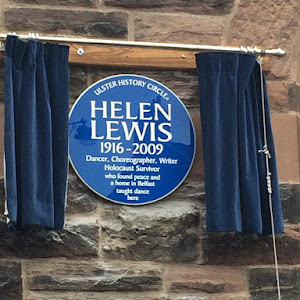 ULSTER HISTORY CIRCLE HELEN LEWIS 1916-2009  Dancer, Choreographer, Writer Holocaust Survivor who found peace and a home in Belfast taught dance here  Submitted by @robbeorn