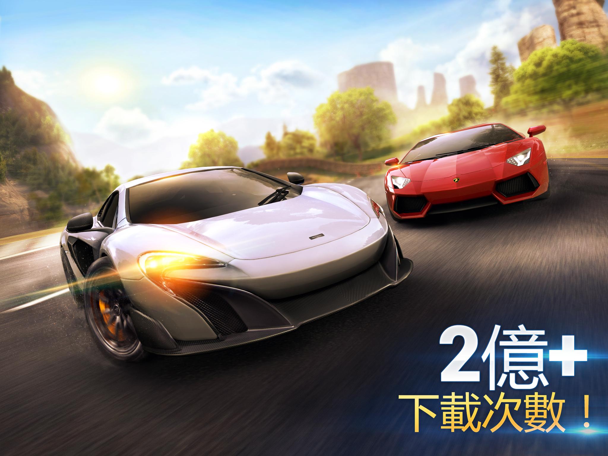 Android application Asphalt 8 - Car Racing Game screenshort