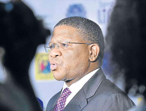 Sports Minister Fikile Mbalula. Picture: FILE