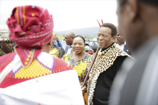 Zulu king calls for more men to get the snip. Picture: TIMESLIVE