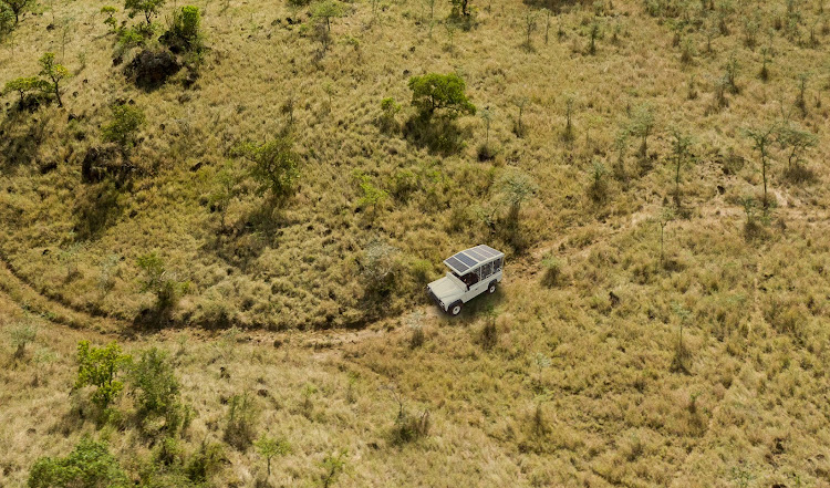 Campi ya Kanzi is an award-winning eco-lodge in southern Kenya using electric safari vehicles.
