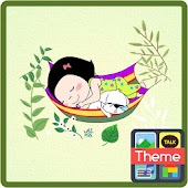옥철이 싱그러운여름 카톡 테마 - OGQ for theme