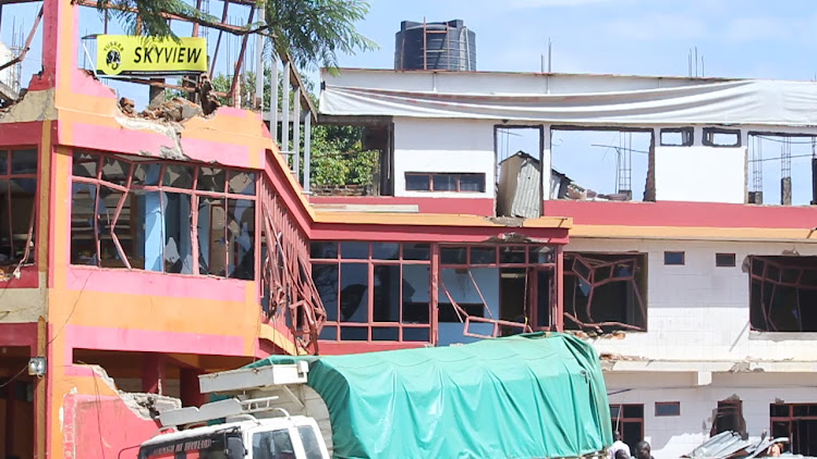 Skyview hotel in Kanduyi was also demolished to pave way for the expansion of the Masinde Muliro Stadium.