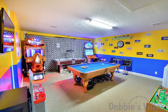 Fun air-conditioned games room on Emerald Island