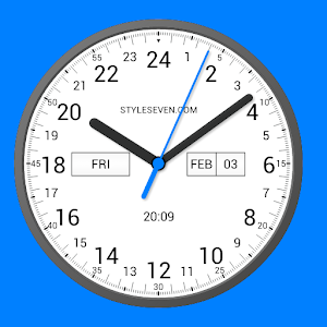 Download Analog Clock 24-7 For PC Windows and Mac