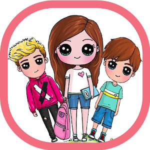 Download How to draw cute girly and boys For PC Windows and Mac