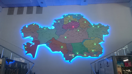 Карта Казахстана Сапаржай