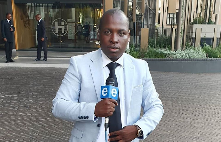 eNCA head of news Kanthan Pillay has apologised for a tweet in which he referred to former staffer Samkele Maseko (pictured) as a “rat”.