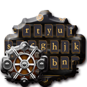 Download Mechanical Equipment Gear Metal Keyboard Theme For PC Windows and Mac