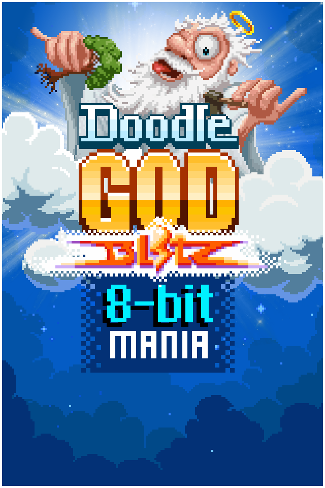 Android application Doodle God: 8-bit Mania Blitz screenshort