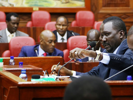 Parliamentary committee on lands chairman Alex Mwiru./FILE