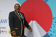 South Africa's head coach Allister Coetzee arrives at the Kyoto state guesthouse to attend the Rugby World Cup Japan 2019 pool draw in Kyoto on May 10, 2017.