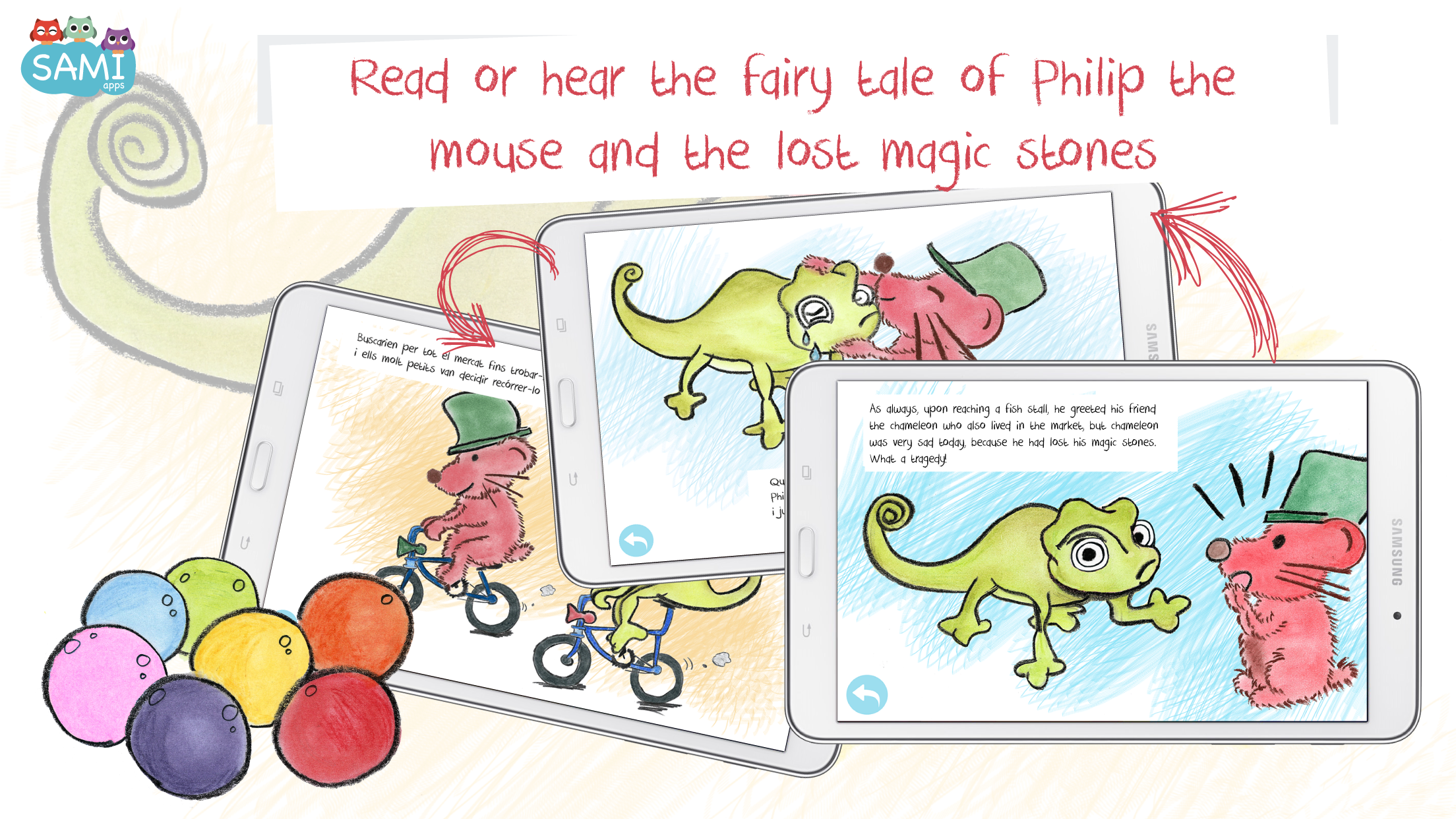 Android application Fairy tales: Philip the mouse screenshort
