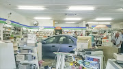 elderly lady crashed into pharmacy. Picture Credit: Supplied