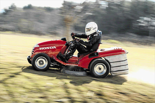 CLEAN CUT: The speedy Mean Mower could be just the thing for your lawn