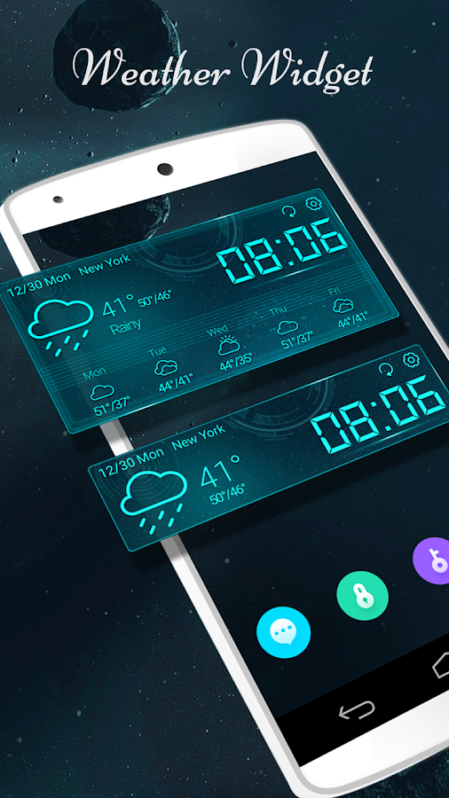 Weather Clock?? — приложение на Android