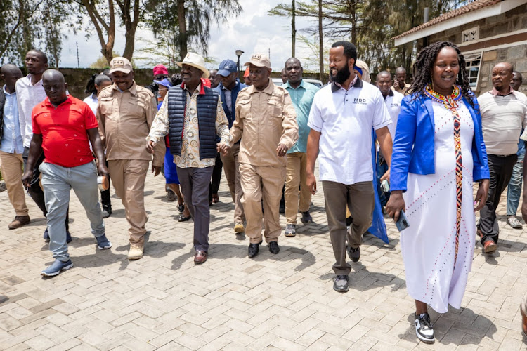 Raila in Nakuru for anti-government rally