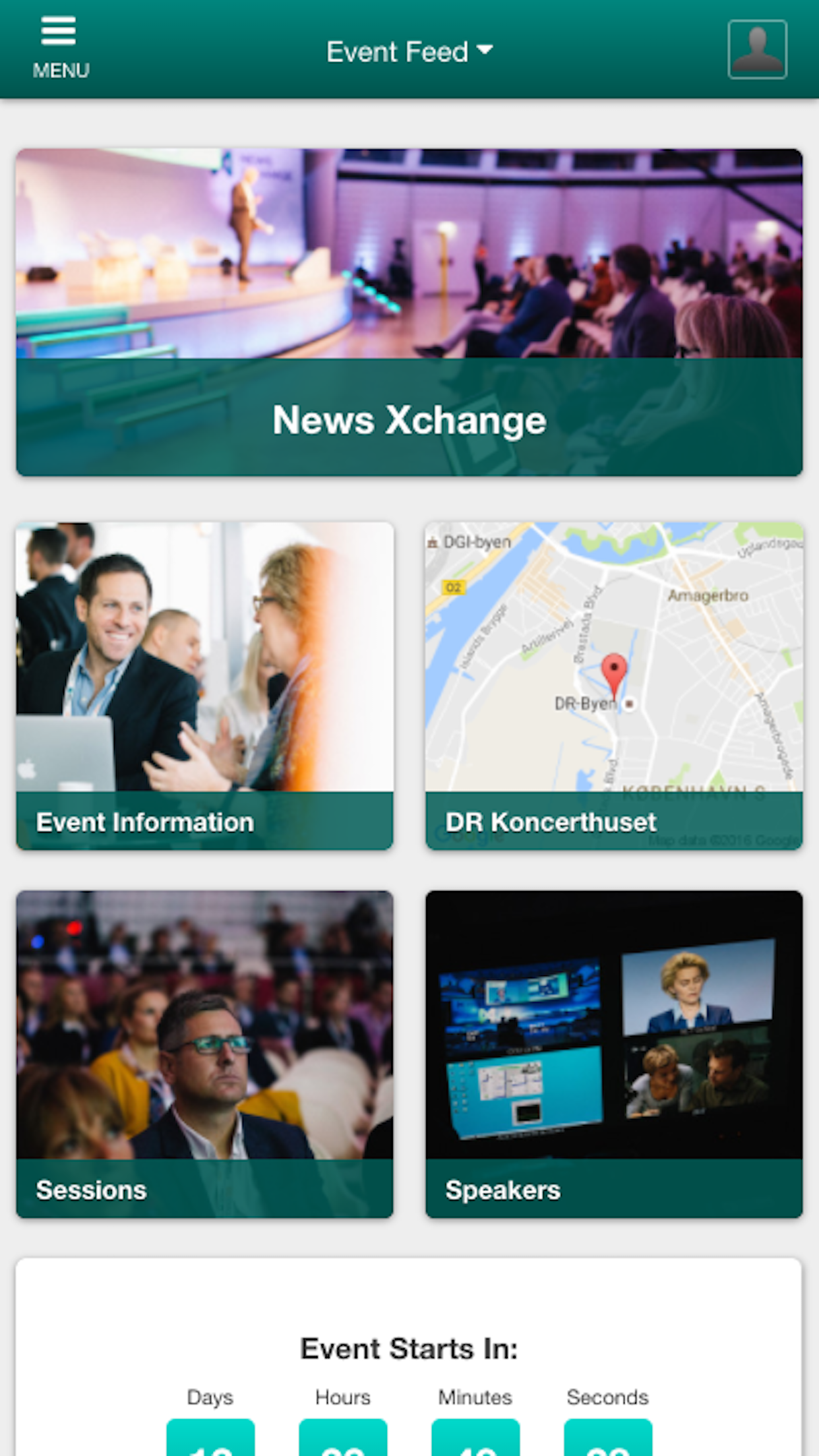 Android application NewsXchange screenshort