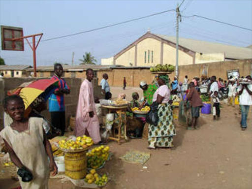 Residents at a market in Kaduna. A spat at a market has left 55 people dead in the Nigerian state, /COURTESY