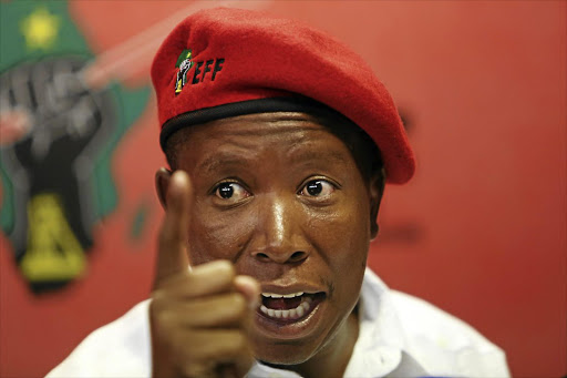 Julius Malema hit back at a critic who accused him of "enjoying the best of capitalism".