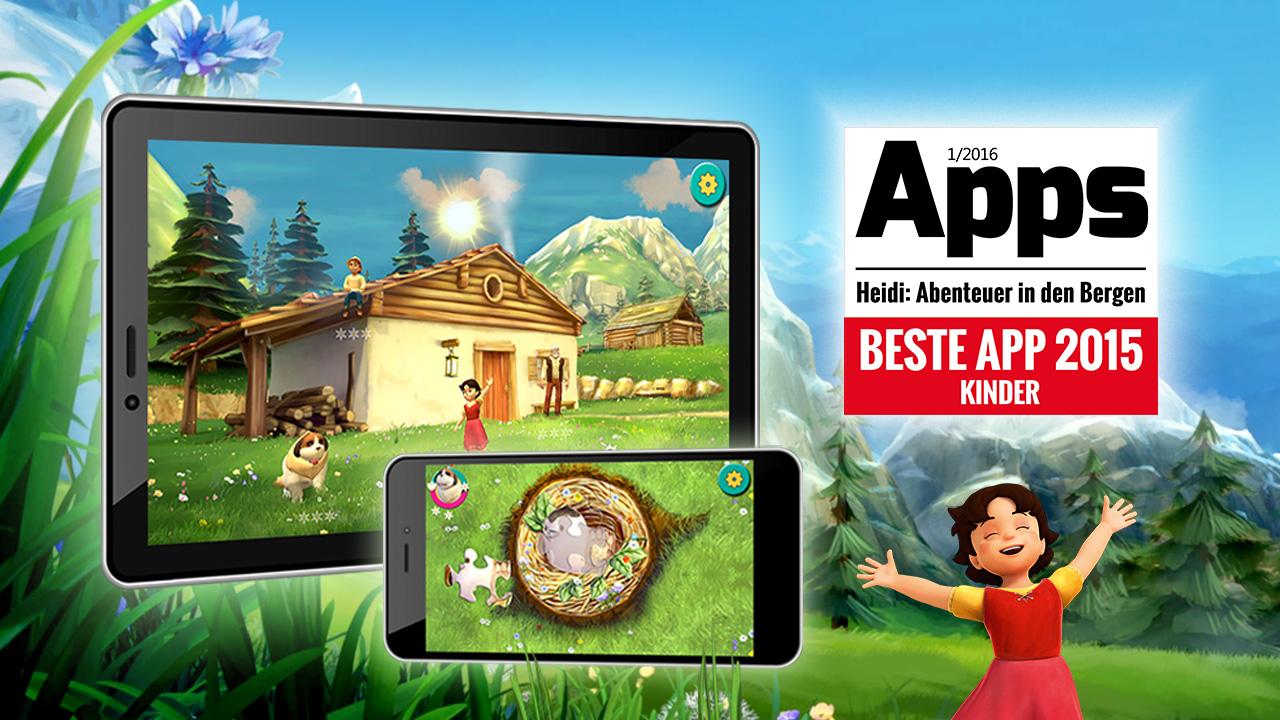 Android application Heidi: Alpine Adventure screenshort