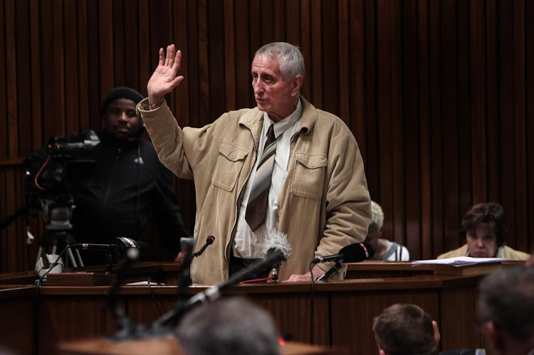 Former apartheid-era police administrator Jan Rodrigues gave testimony at the inquest into the death of Ahmed Timol.